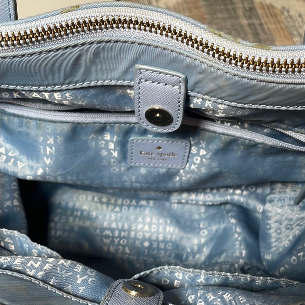 Kate Spade Light Blue Satchel - Picture 11 of 16